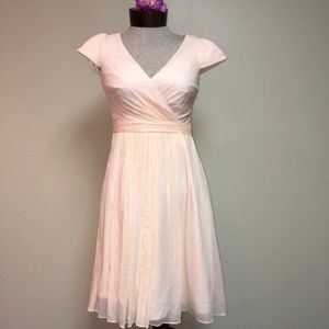 J.Crew Silk Dress~Blush Pink~Size 4 100% silk